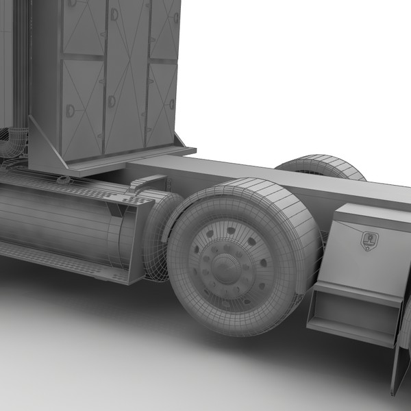 3d freightliner argosy long frame - Freightliner Argosy long frame by bansheewoj
